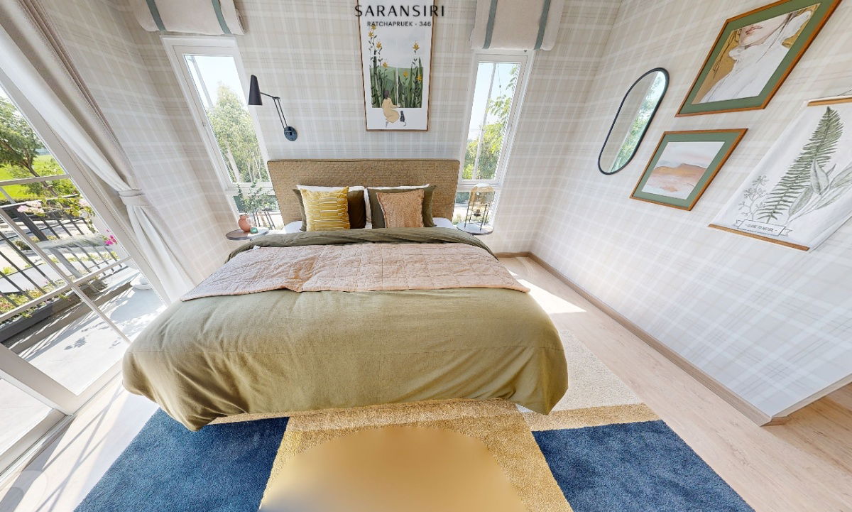 รูป ขายบ้านตัวอย่าง สราญสิริ ราชพฤกษ์ 346 โครงการบ้านพร้อมอยู่จากแสนสิริ - รูปที่ 4/5