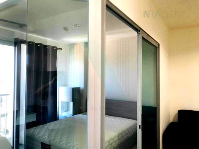 Condos for rent Lak Si : For rent, Aspire Ngamwongwan, 1 bed 8th floor, Building N, 2 air conditioners.