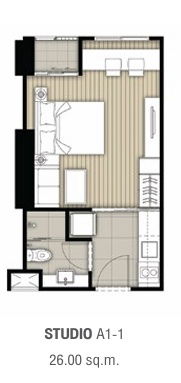 picture FOR RENT  :  BL201515  :  ( IDEO RAMA 9 – ASOKE )  - 5/7