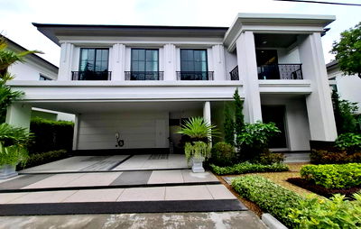 บ้านเดี่ยว เชียงใหม่ : ขายบ้านตัวอย่างตกแต่งแบบ luxury พร้อมเฟอร์นิเจอร์ครบ โครงการเศรษฐสิริ รวมโชค