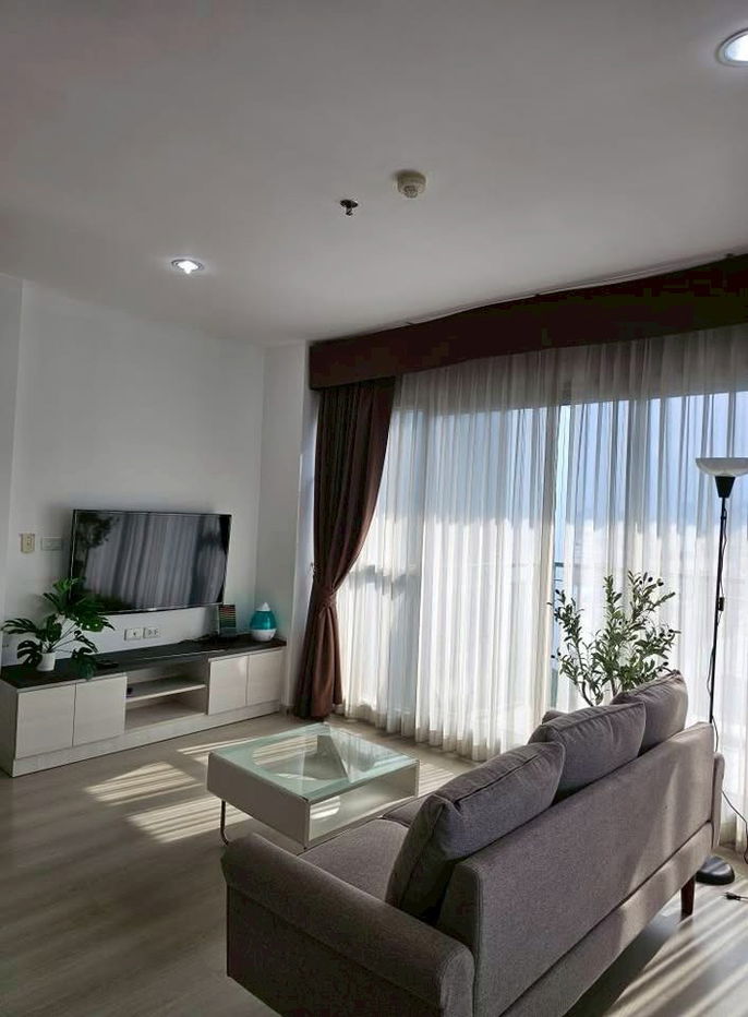 picture 🟪🟦🟩🟨🟧 For rent Life Ratchadaphisek (2 bedrooms, 2 bathrooms) 📍MRT Huai Khwang 🛎️🛎️ | 𝗟𝗶𝗻𝗲@: @𝗮𝘀𝘀𝗲𝘁𝘀𝗽𝗿𝗼 - 1/7
