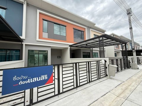 🏠 Minimal style townhouse, peaceful, private, near the city - Siri Place Ratchaphruek 346