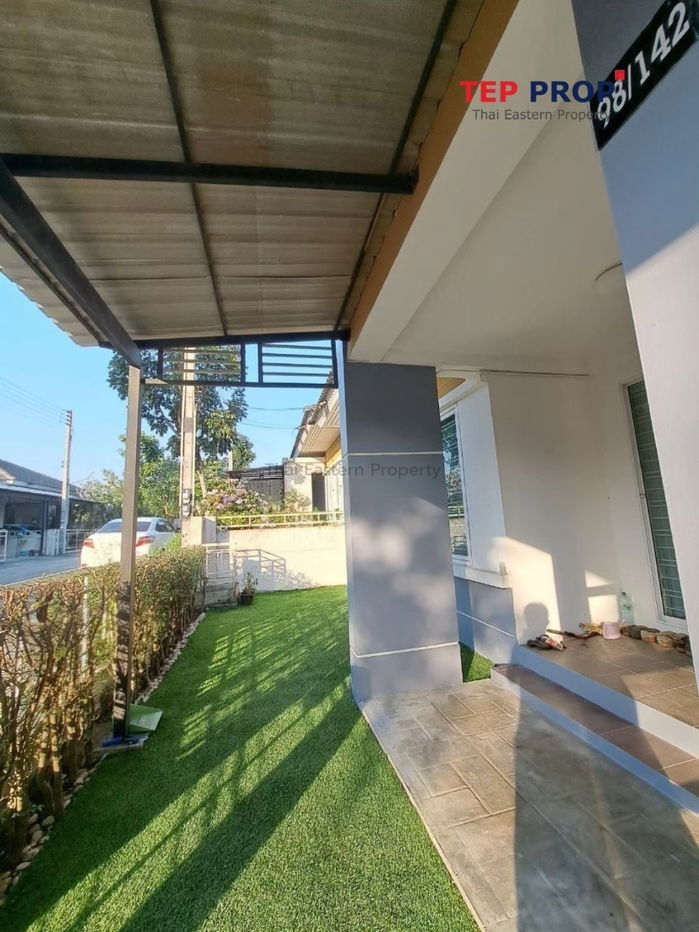 รูป ขายบ้านเดี่ยวราคาถูก พร้อมผู้เช่า พิกัด : บ้านพรภิรมย์สาย 11 นิคมพัฒนา ระยอง - รูปที่ 5/18