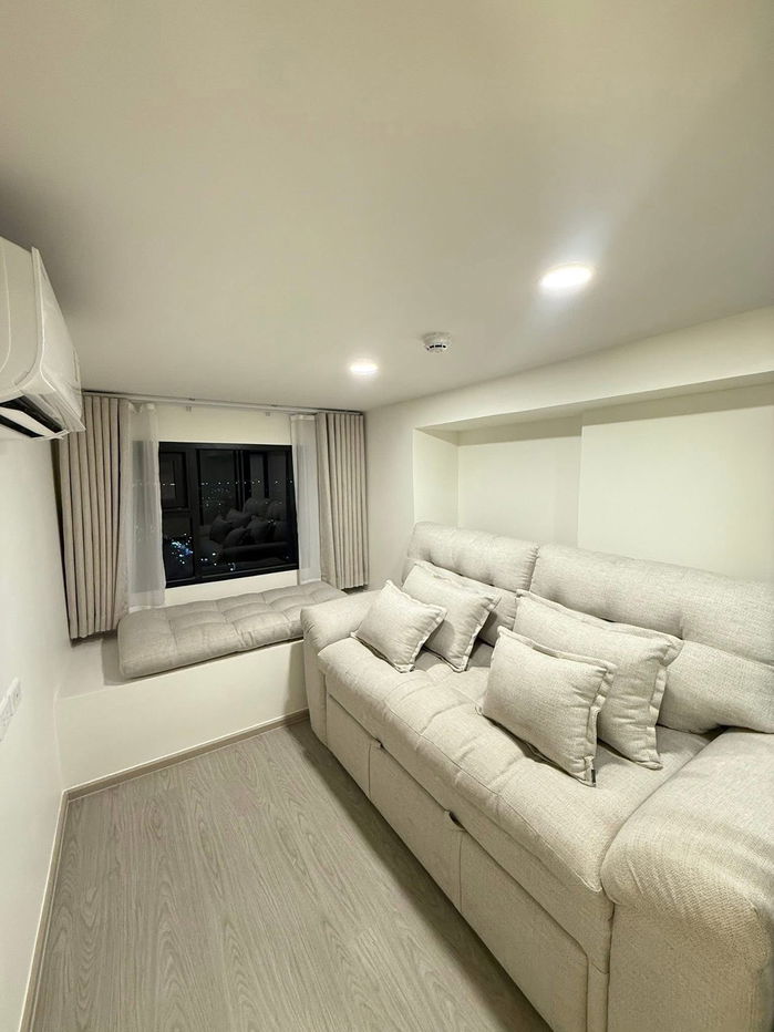 picture Special rental price: Origin Plug and Play Ramkhamhaeng Triple Station, luxury, with 2 bedrooms in 47 sqm unit, Beautiful decoration, ready to move-in - 11/35