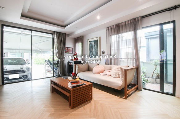 รูป ขายทาวน์โฮม 2 ชั้น พลีโน่ รามอินทรา บางเขน คู้บอน 27.6 ตร.ว หลังริม ลงเข็มต่อเติมตกแต่งแล้ว ต้นโครงการ ใกล้คลับเฮ้าส์ ใกล้รถไฟฟ้าสายสีชมพู - รูปที่ 7/8
