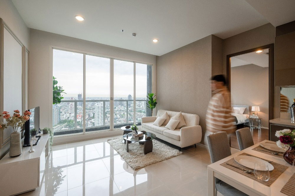 รูป ขายคอนโด Menam Residences คอนโดวิวแม่น้ำเจ้าพระยา ใกล้ BTS สะพานตากสิน Asiatique เจริญกรุง พื้นที่ 88.89 ตร.ม. ชั้น 35 วิวแม่น้ำ - รูปที่ 18/20