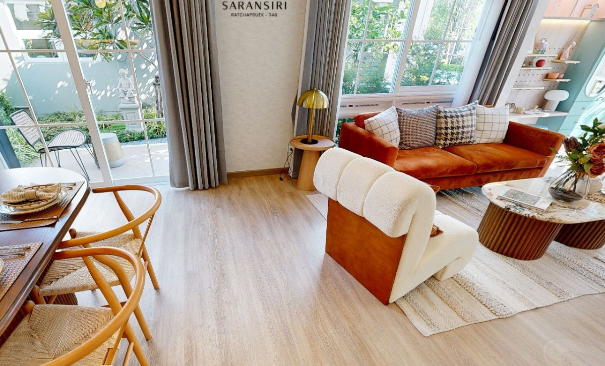 รูป ขายบ้านตัวอย่าง สราญสิริ ราชพฤกษ์ 346 โครงการบ้านพร้อมอยู่จากแสนสิริ - รูปที่ 2/6