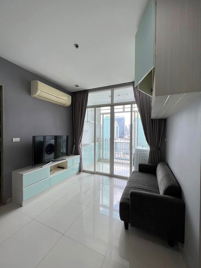 picture Ideo Verve Ratchaprarop【𝐑𝐄𝐍𝐓】🔥This room is bright in every corner. The cozy style will energize you every morning.🔥  Contact Line ID: @hacondo - 8/10