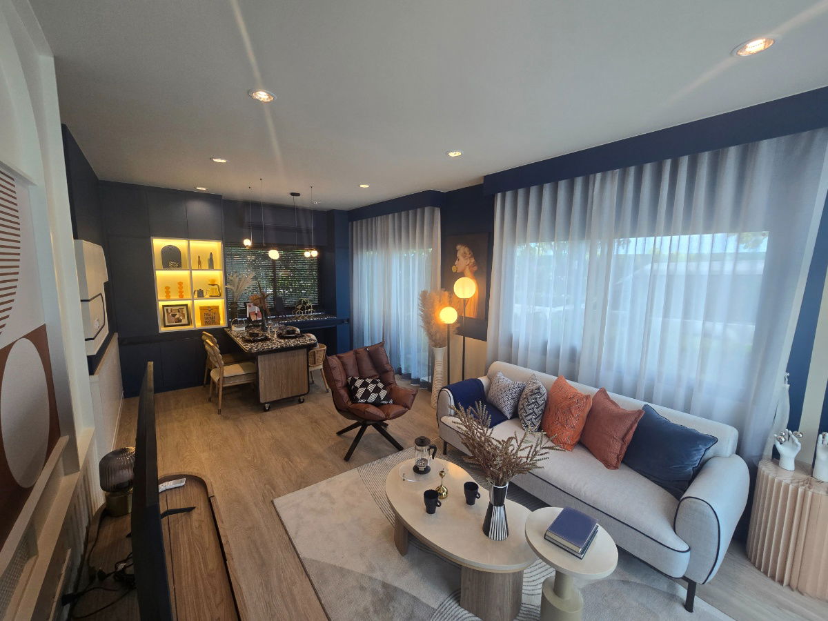 รูป ขายบ้านใหม่ * บ้านตัวอย่างแสนสิริ-ตกแต่งพร้อมเข้าอยู่ *  งานดีไซน์สวยบิ้วอินทั้งหลัง ทำเลแปลงมุมหน้าโครงการเข้าออกสะดวก ราคาพิเศษ จัดสินเชื่อฟรี !!! - รูปที่ 2/11