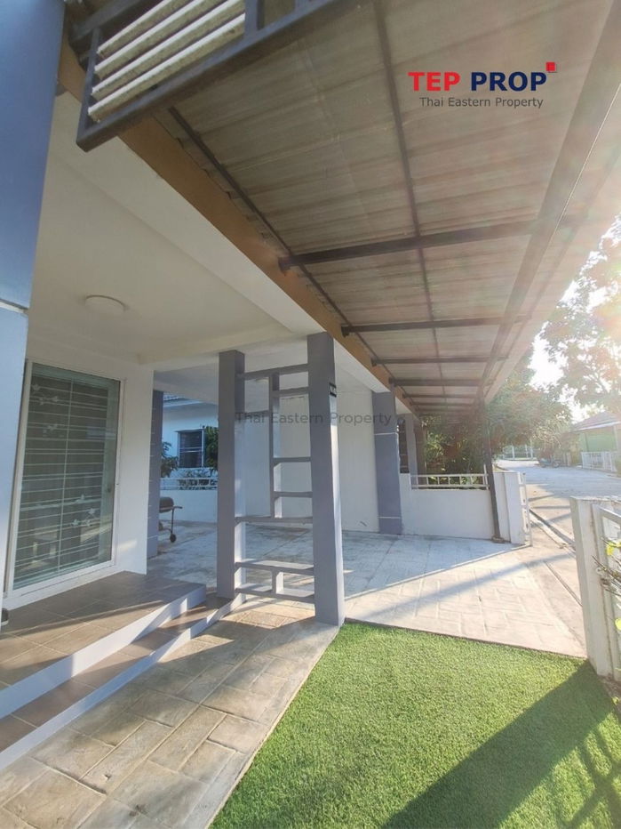 รูป ขายบ้านเดี่ยวราคาถูก พร้อมผู้เช่า พิกัด : บ้านพรภิรมย์สาย 11 นิคมพัฒนา ระยอง - รูปที่ 4/18