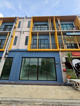 ให้เช่าอาคารพาณิชย์ 3 ชั้น The Connect Biztown @กรุงเทพ-ปทุมธานี ติดถนนกรุงเทพ-ปทุมธานี ใกล้แยกบางคูวัด
