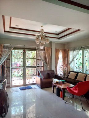 รูป [ให้เช่า] หมู่บ้าน ปัญฐิญา สุวินทวงศ์ / 4 ห้องนอน 3 ห้องน้ำ / 100 ตรว. 220 ตรม. **40,000** บ้านเดี่ยวหลังมุมตกแต่งสวย ใกล้โรงเรียนนานาชาติบรอมส์โกรฟ - รูปที่ 2/11