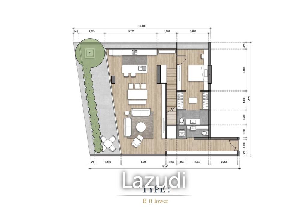 picture 3 Bed 249.93 SQ.M La Citta Delre Thonglor 16 - 20/20