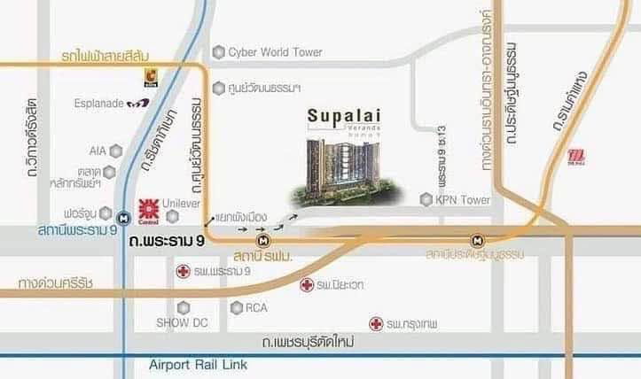 รูป #SC7212 ​​​ 📌 ให้เช่า | 🟦🟨ศุภาลัย เวอเรนด้า พระราม 9​🟥🟩💬 𝑪𝒐𝒏𝒕𝒂𝒄𝒕 𝑳𝑰𝑵𝑬: @𝒔𝒆𝒄𝒓𝒆𝒕𝒑𝒓𝒐𝒑𝒆𝒓𝒕𝒚 🔥✨ - รูปที่ 14/14