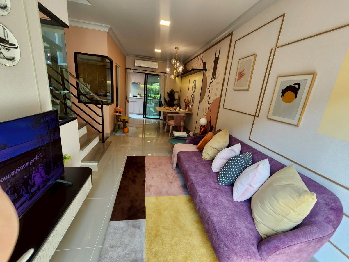 รูป 🏡บ้านใกล้ BTS สะพานใหม่ พร้อมตกแต่ง เลี้ยงสัตว์ได้   📍สิริ เพลส พหลโยธิน 52  - รูปที่ 4/6