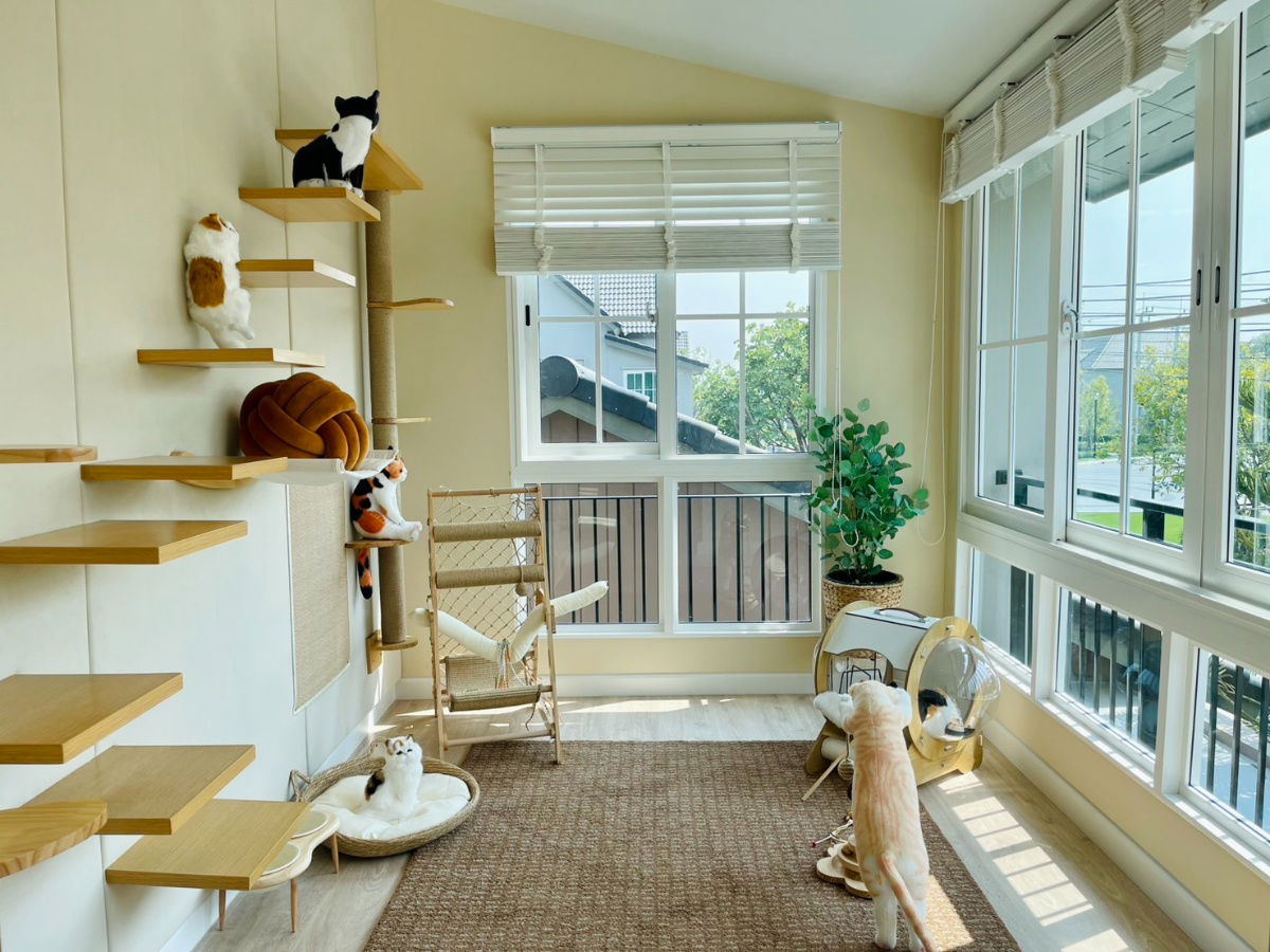 รูป 🏡✨ บ้านตัวอย่าง LUNA หลังมุม 245/8 | ฮวงจุ้ยดี ทิศใต้ หน้าบ้านโล่ง รับทรัพย์เต็มหลัง - รูปที่ 9/15