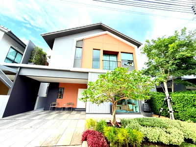 บ้านแฝด นนทบุรี : บ้านแฝด (บ้านตัวอย่าง) บางบัวทอง พร้อมอยู่ เฟอร์ครบแต่งเต็มที่ อณาสิริ ชัยพฤกษ์-วงแหวน 2