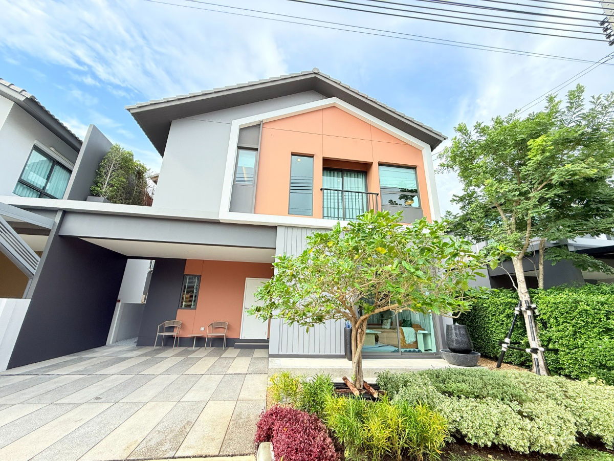 รูป บ้านแฝด (บ้านตัวอย่าง) บางบัวทอง พร้อมอยู่ เฟอร์ครบแต่งเต็มที่ อณาสิริ ชัยพฤกษ์-วงแหวน 2 - รูปที่ 1/23