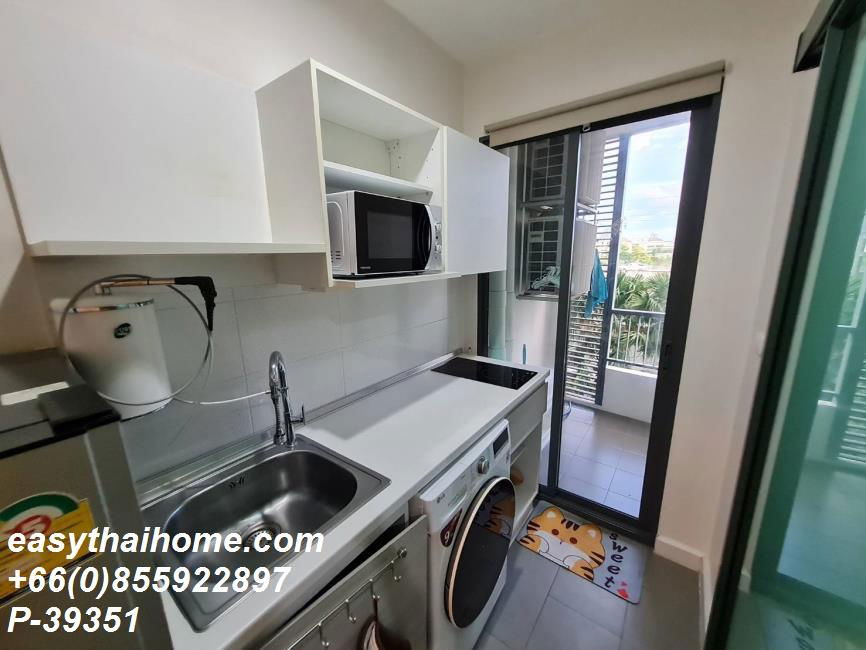 รูป P-39351 ให้เช่า คอนโด เมโทร สกาย ประชาชื่น Pracha Chuen Rd, Wong Sawang, Bang Sue, Bangkok พร้อมอยู่ ราคาถูก Line Id @easythaihome 085-592-2897 - รูปที่ 8/17