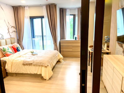 เช่าคอนโด เขตคลองเตย : Aspire Onnut Station, คอนโดส่วนกลางสวยมาก, ห้องสตูดิโอสวยจึ้ง,  ค่าเช่า 16k 