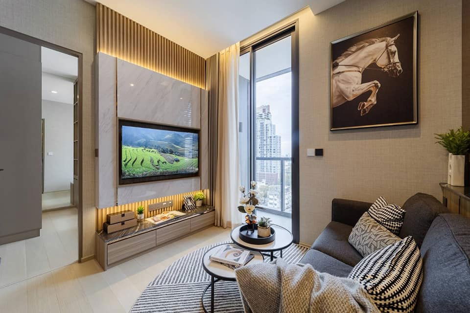 picture The Extro Phayathai Rangnam【𝐑𝐄𝐍𝐓】🔥Urban Cozy design, strategically arranged functions🔥  Contact Line ID: @hacondo - 3/6