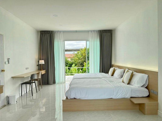picture FOR RENT DETACHED HOUSE LADKRABANG - SUVARNABHUMI / 5 bedrooms 4 bathrooms / 80 Sqw. 245 Sqm. **89,000** CLOSE TO THE PASEO MALL LADKRABANG - 8/14