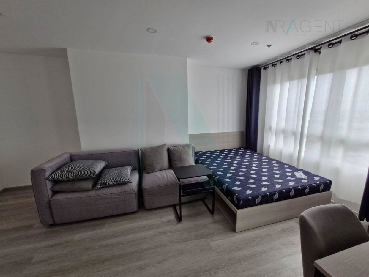 picture 🚩 For Rent Condo ELIO SATHORN-WUTTHAKAT Building A, Floor 41,Studio, Room size 28 sqm - 6/8