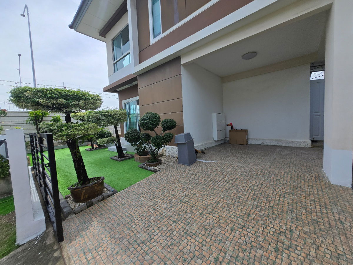 รูป เช่า 23,000 บ้านเดี่ยว เดอะทรัส ศรีนครินทร์ แพรกษา  หลังมุ - รูปที่ 8/22