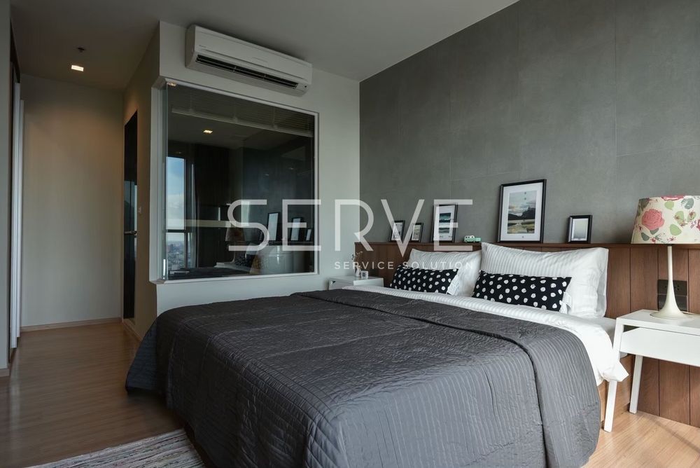 picture 2 Beds 2 Baths with Bathtub Good Location BTS Saphan Taksin station 340 m. / For Rent-Rhythm Sathorn - 7/8