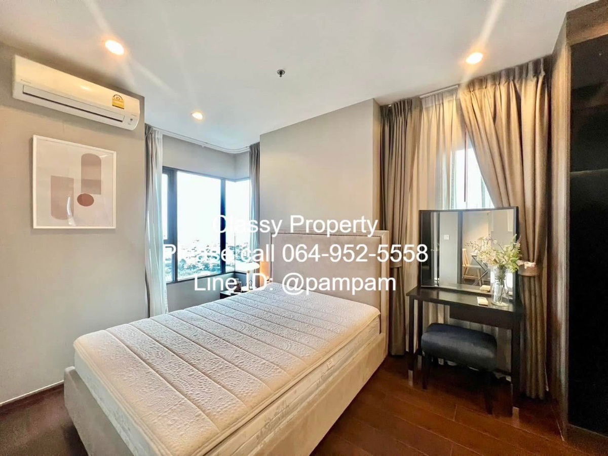 picture *** Condo for rent : C Ekkamai Corner room🔥🔥🔥2 Wardrobe High floor Fully furnished  *** - 3/12