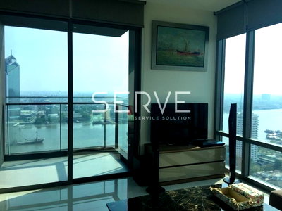 ขายคอนโด : 2 Beds, fully furnished Stunning high-floor views Located Rama 3/ For Sale-StarView Rama 3