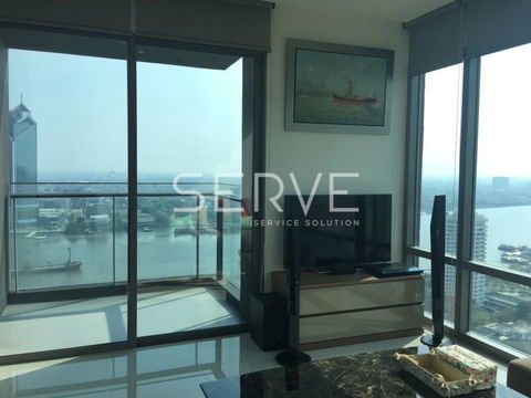 2 Beds, fully furnished Stunning high-floor views Located Rama 3/ For Sale-StarView Rama 3