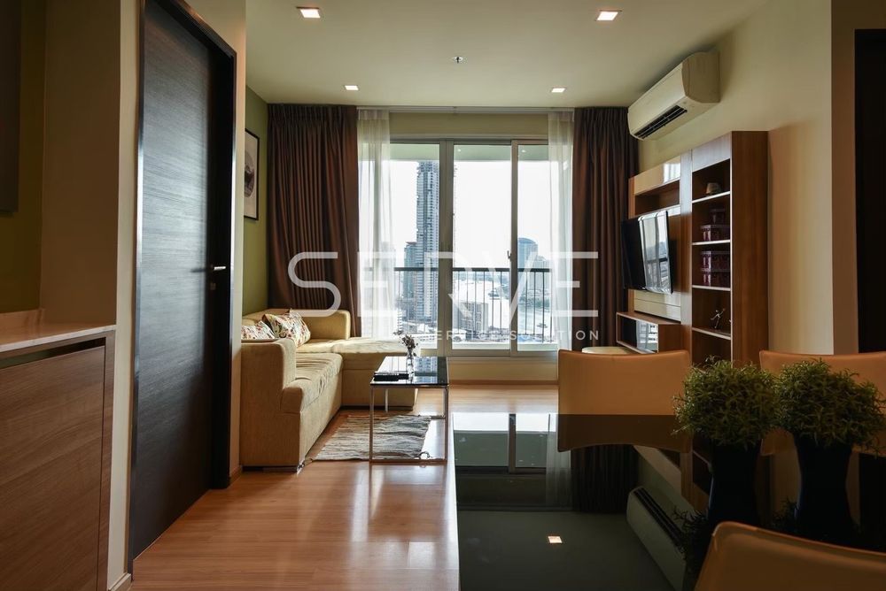 picture 2 Beds 2 Baths with Bathtub Good Location BTS Saphan Taksin station 340 m. / For Rent-Rhythm Sathorn - 5/8