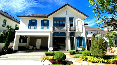 Houses for sale Provincial Electricity Authority Salaya : Excellent Value! Fully furnished Sicily model detached home featuring 4 bedrooms and 187 sq.m. Ready to move in. Special offer at just 10.99 MB..