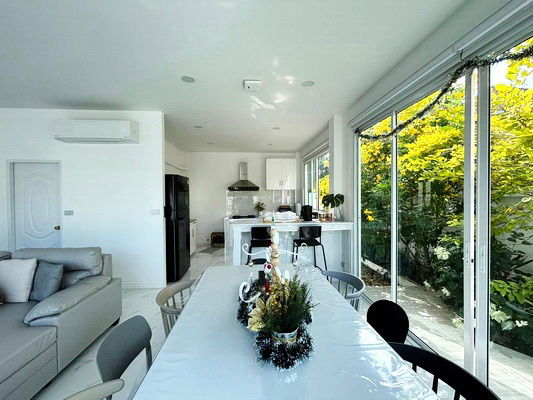 picture FOR RENT DETACHED HOUSE LADKRABANG - SUVARNABHUMI / 5 bedrooms 4 bathrooms / 80 Sqw. 245 Sqm. **89,000** CLOSE TO THE PASEO MALL LADKRABANG - 10/14