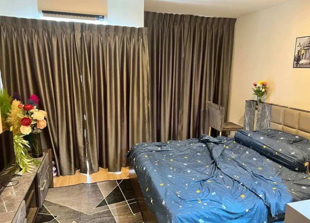 picture Lumpini Ville Chaengwatthana - Pakkret Station for rent ✨ Fully furnished - 3/9