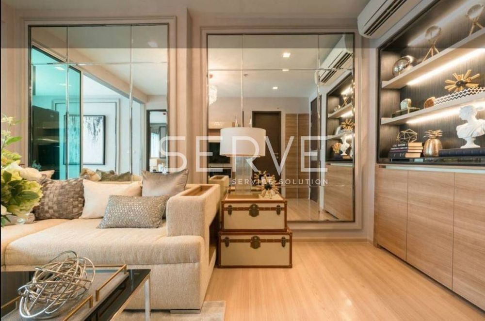 รูป Nice Room 1 Bed Super High Fl. 30+ Good Location BTS Saphan Taksin station 340 m. / For Rent & Sale-Rhythm Sathorn - รูปที่ 2/7