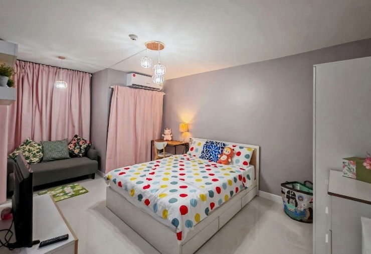 รูป AS1392 ให้เช่าคอนโด MY CONDO สุขุมวิท52 เครื่องใช้ไฟฟ้าเฟอร์นิเจอร์ครบ - รูปที่ 3/14
