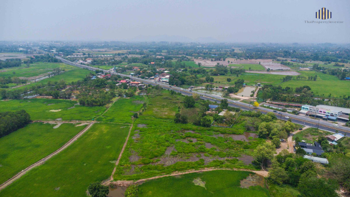 รูป ขายด่วน! ที่ดินศักยภาพติดถนนสุวรรณศร ทางหลวงเอเชียสาย 1 ห่างจากตัวเมืองนครนายกเพียง 5 กิโลเมตร แปลงใหญ่ 10 ไร่ เพียงไร่ละไม่ถึง 2 ล้าน!  - รูปที่ 5/14