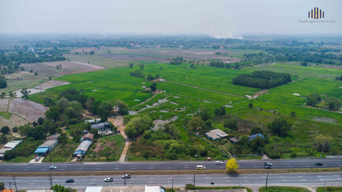 รูป ขายด่วน! ที่ดินศักยภาพติดถนนสุวรรณศร ทางหลวงเอเชียสาย 1 ห่างจากตัวเมืองนครนายกเพียง 5 กิโลเมตร แปลงใหญ่ 10 ไร่ เพียงไร่ละไม่ถึง 2 ล้าน!  - รูปที่ 2/14