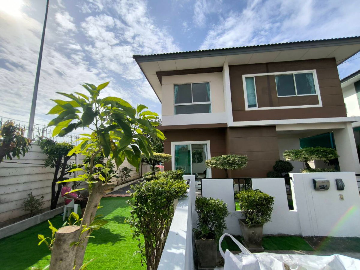 รูป เช่า 23,000 บ้านเดี่ยว เดอะทรัส ศรีนครินทร์ แพรกษา  หลังมุ - รูปที่ 1/22