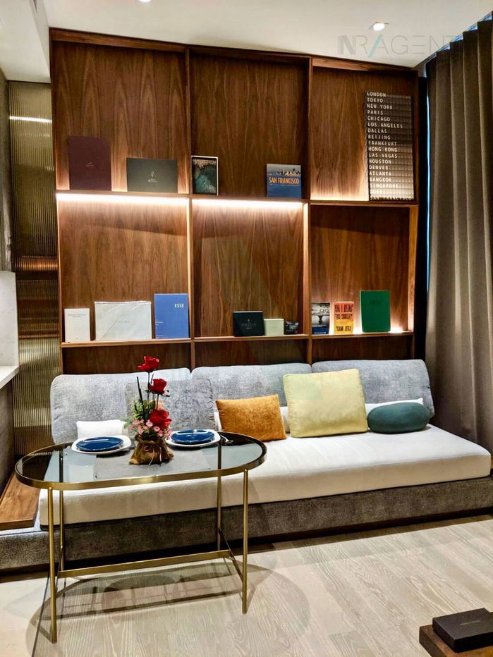 รูป 🎉Special room!🎉 ให้เช่าคอนโด ดิ เอส อโศก อาคาร 1 ชั้น 29 1 ห้องนอน ขนาด 37.00 ตรม ใกล้ โรงเรียนวัฒนาวิทยาลัย - รูปที่ 3/8