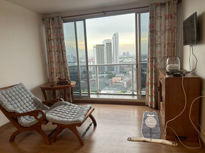 ให้เช่า คอนโด เดอะทรี บางโพ สเตชั่น 2-bed 58 ตรม ชั้น22 🆔 line: eyannie