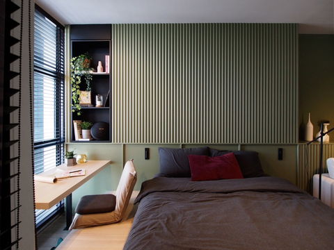 ให้เช่าห้อง Studio 30 ตร.ม.ห้องสวย Built-in อย่างดี เฟอร์ครบ+เครื่องใช้ไฟฟ้าครบ 