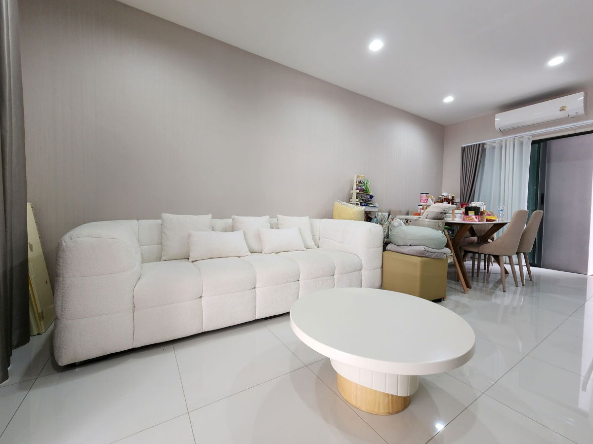 picture 💥CP-8372💥For rent, 3-storey townhouse, A-Genet Rama 9 project 👉Line : @be.easy - 3/12