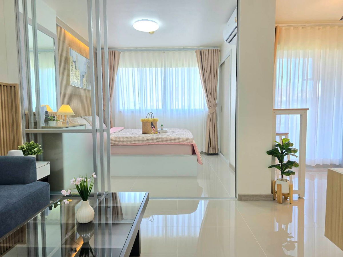 รูป ขายเพียง 920,000 บาท เท่านั้น! คอนโดลุมพินี ชลบุรี | ตึก E2 ชั้น 7 - รูปที่ 9/15