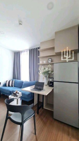 รูป (LV1-129)ให้เช่า(For Rent)🩵ดิ ออริจิ้น รามฯ 209 อินเตอร์เชนจ์🩵 Call : 064-242-6068 - รูปที่ 4/7