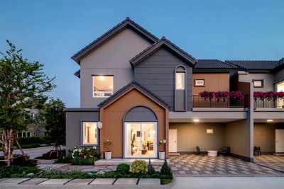 ขายบ้านแฝด : ขายบ้านแฝด ! อณาสิริ ปิ่นเกล้า-กาญจนาฯ บ้านซีรีส์ใหม่ สไตล์ Modern Barn House
