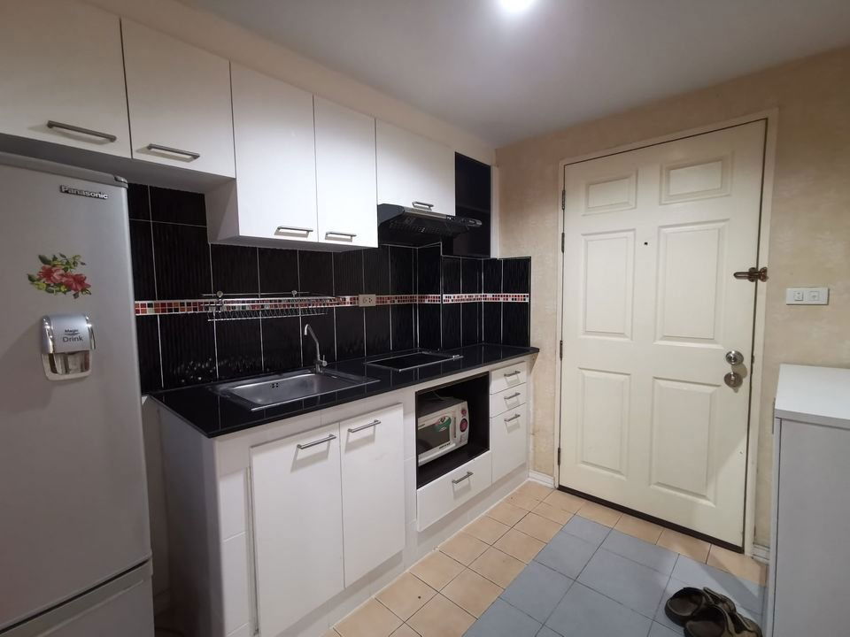 picture Condo for rent, Park View Vibhavadi Lak Si (1 bedroom), 1st floor, Building A6, near the Red Line, Lak Si Station, IT Square, Don Mueang Airport - 11/24