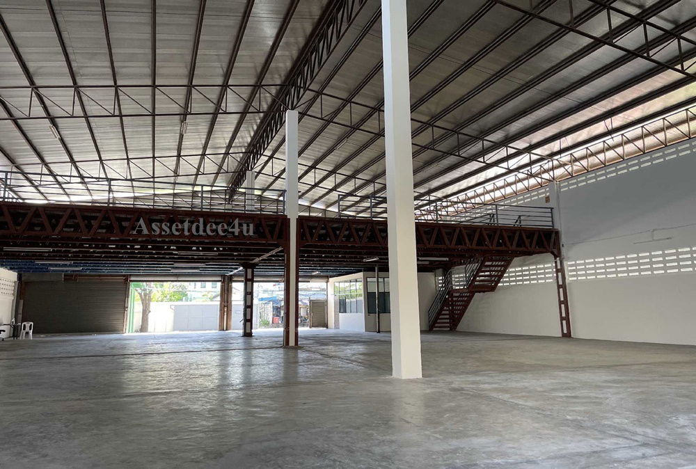 รูป AW496 ให้เช่าโกดังและออฟฟิศ 1,400 ตร.ม. อ่อนนุช66 ย่านสุขุมวิท ย่านอ่อนนุช ถนนสุขุมวิท 77 - รูปที่ 4/8